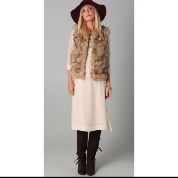 ELKIN Silk Romantic Pretty Feminine Blake Dress XS - Picture 4 of 8